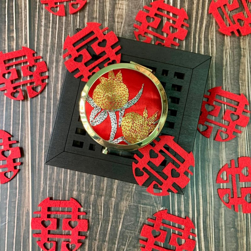 石榴 - 二手裙褂鏡盒 - 其他 - 其他材質 紅色