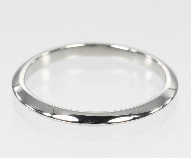 日本直送】ティファニー リング ナイフエッジ 10.5号 指輪 Pt950