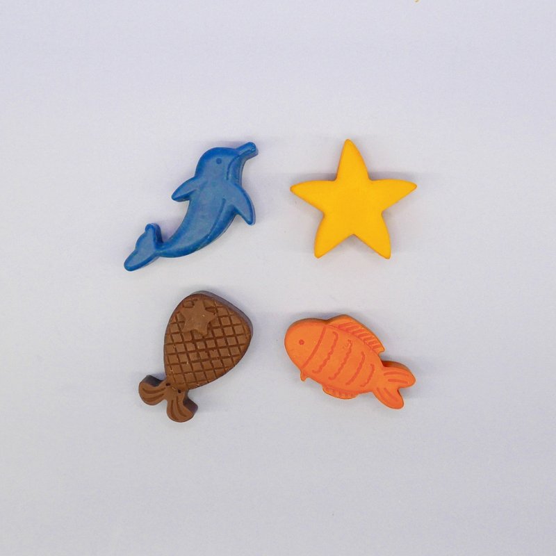 (Gift for kids) Go Doodle Under the Sea Crayons for kids (Set of 4) - ของเล่นเด็ก - ขี้ผึ้ง 