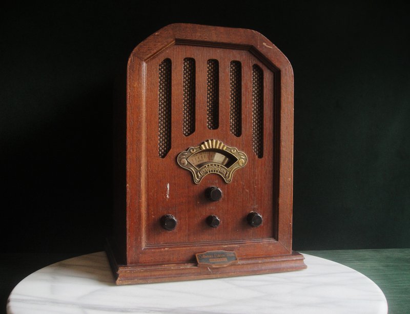 【老時光 OLD-TIME】早期二手台灣製收音機*僅寄郵局* - 擺飾/家飾品 - 其他材質 