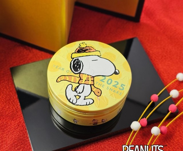 【レア】5000個限定 PEANUTS スヌーピーLIMITED EDITION 2025年小龍新年】1530 スヌーピーゴールドフォーチュン 小龍 75g