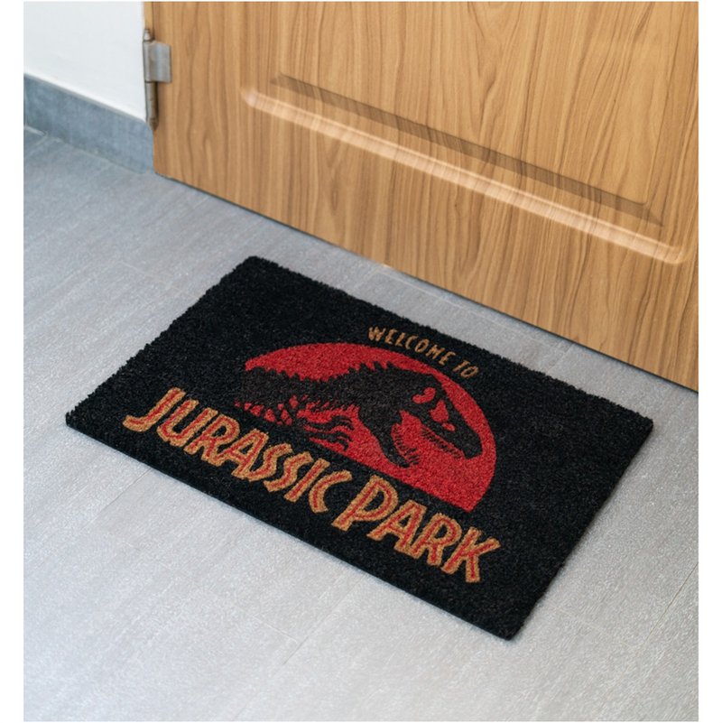 【侏羅紀公園】 JURASSIC PARK LOGO 進口門墊 - 地墊/地毯 - 其他材質 多色