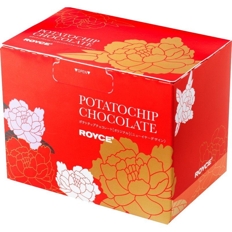 [Pre-order] ROYCE' Chinese New Year Limited Potato Chip Chocolate Original Flavor - ขนมคบเคี้ยว - อาหารสด 