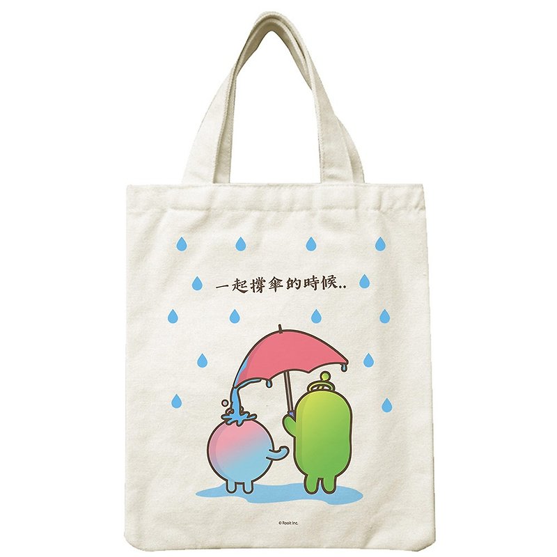 New series - hand canvas bag: [together with umbrella] - no individual star Roo, CA1BB04 - Handbags & Totes - Cotton & Hemp Green