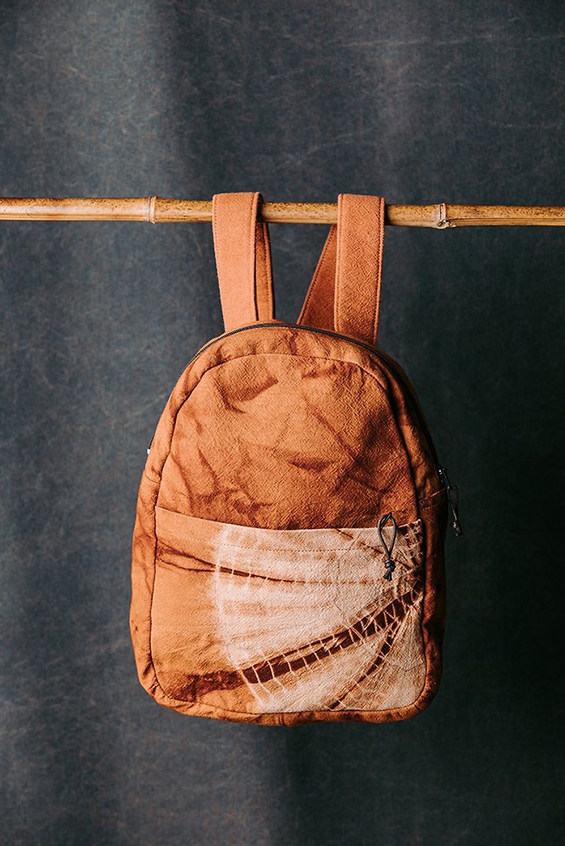 【日作染】Potato Nut Backpack - Backpacks - Cotton & Hemp 
