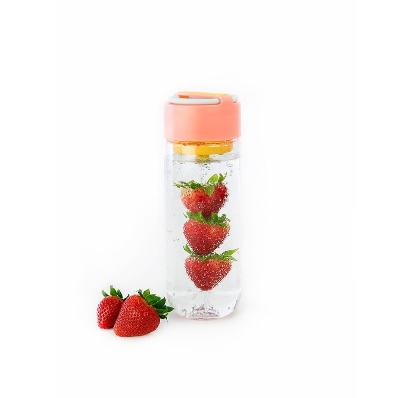 mugthing fresh fruit skewers-healthy fresh drink bottles - กระติกน้ำ - พลาสติก สึชมพู