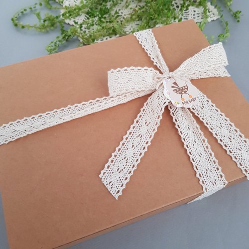 laima sewing-YIYI手作家 加購牛皮紙禮盒花邊包裝+牛皮紙提袋