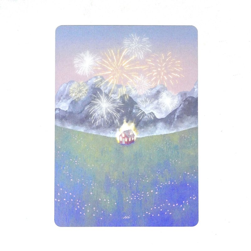 明信片-Time to step outside - 卡片/明信片 - 紙 多色