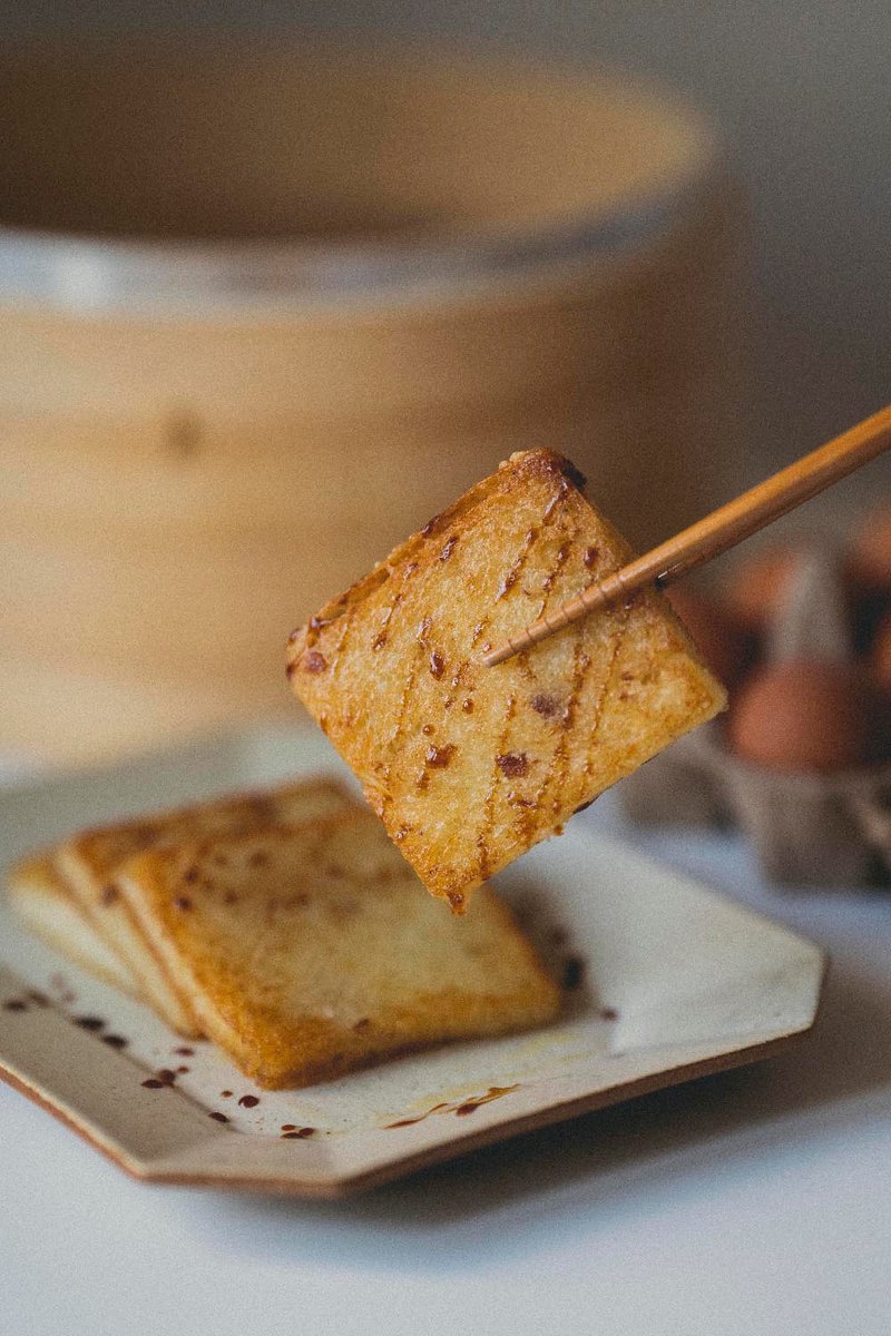 Carrot Kueh comes with 8 slices/pack - Prepared Foods - Other Materials Orange