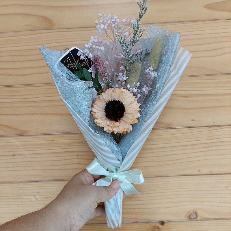 Dry sunflower rose sunflower bunch opening store home decoration resignation retirement birthday graduation ceremony - Dried Flowers & Bouquets - Plants & Flowers Multicolor