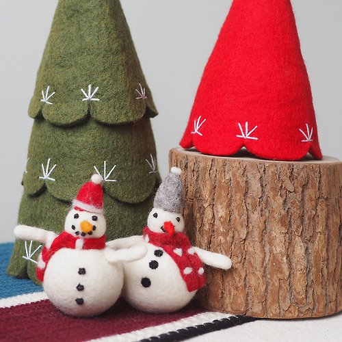 重要的小事｜Little Matter 聖誕擺飾 小掛飾 羊毛氈/球球雪人