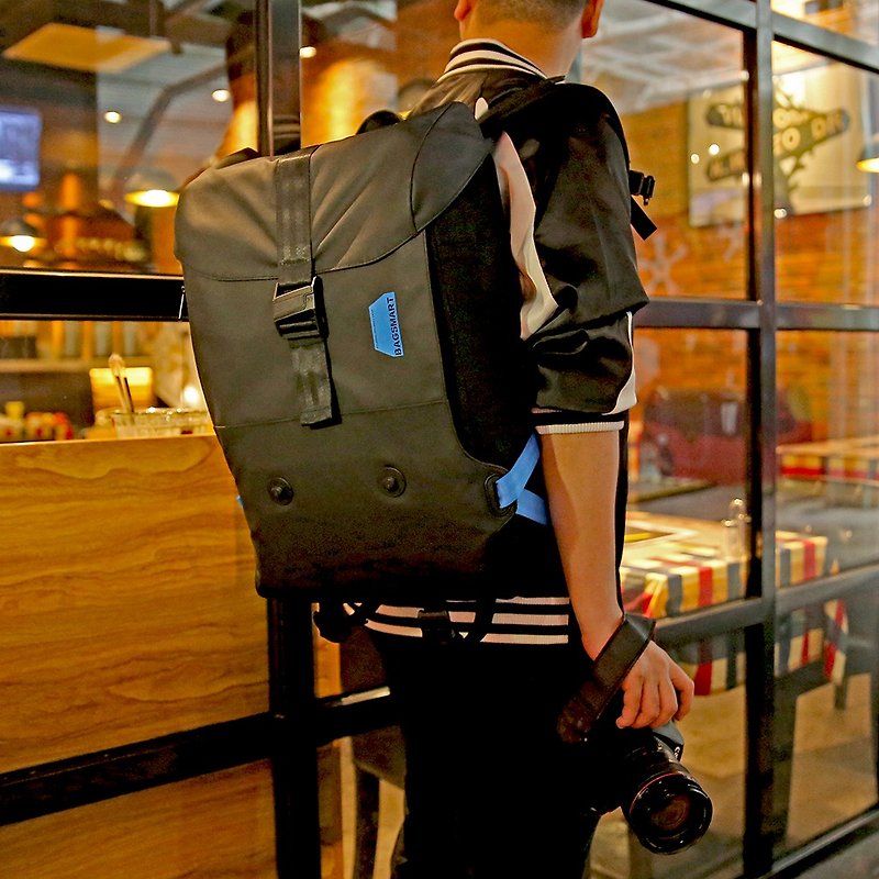 Bagsmart Xpedition攝影模組後背包 - 相機袋 - 聚酯纖維 黑色