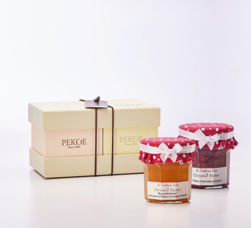 French celebrity chef Christine Ferber | Double jam gift box - Jams & Spreads - Other Materials 