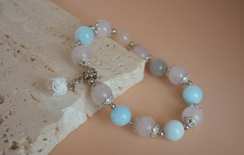 [Crystal Bracelet] Stone water lily of the valley - สร้อยข้อมือ - คริสตัล 