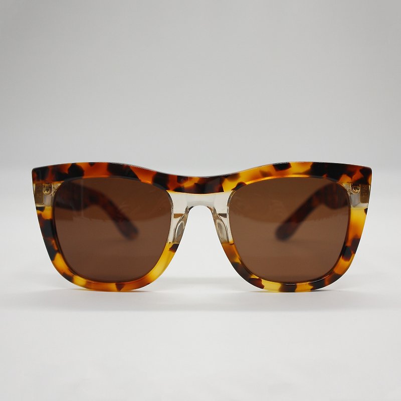 SUPER太陽眼鏡 - GALS STRATA 2 - 眼鏡/眼鏡框 - 其他材質 咖啡色