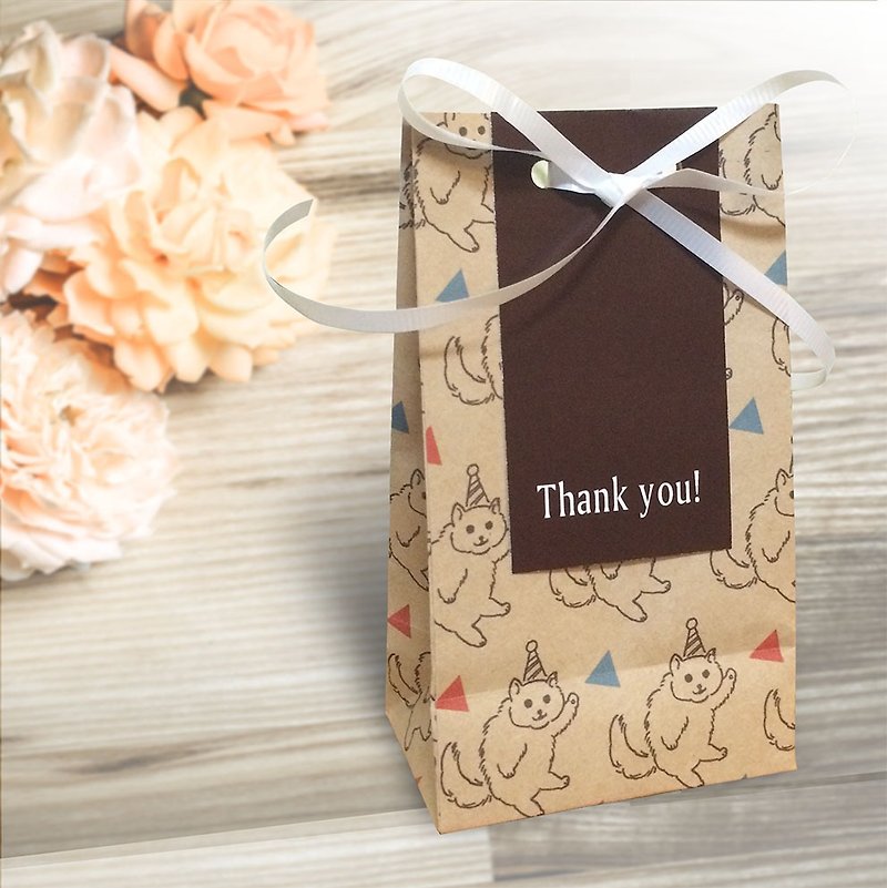 Gift packing kit - Party Cat - - Envelopes & Letter Paper - Paper Khaki