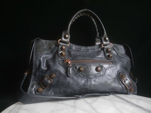 OLD-TIME】初期の中古オールドバッグイタリア製BALENCIAGA