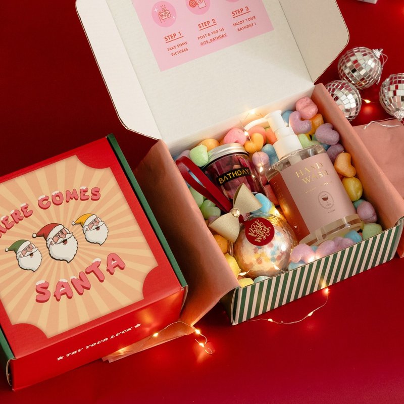 聖誕禮物首選【BATHDAY泡澡球】聖誕童話禮盒 - 其他 - 其他材質 