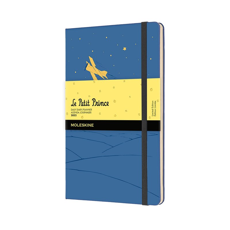 MOLESKINE 2022 限量小王子 日記 12M L 型 藍色 - 筆記本/手帳 - 紙 藍色