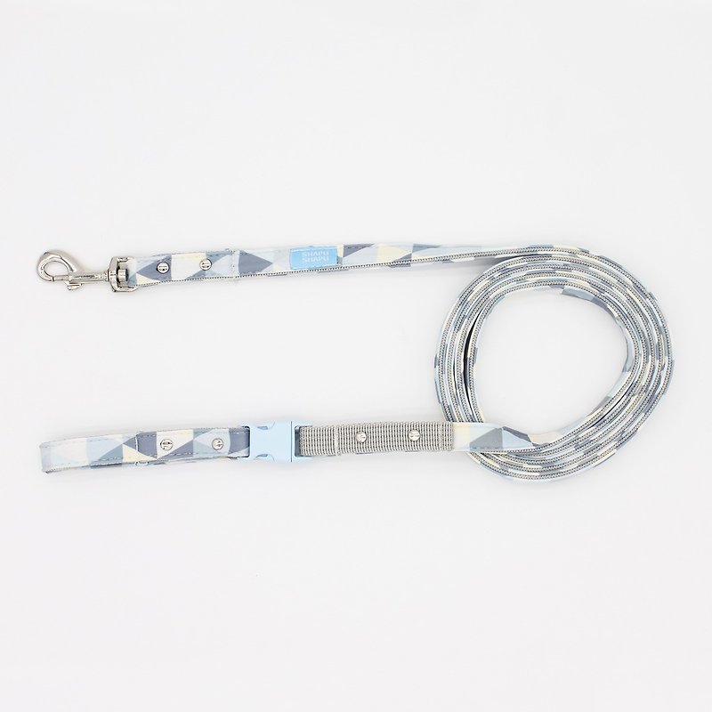 SHAPU La 120cm Lightweight Leash - Blue Diamond Star - Collars & Leashes - Nylon 