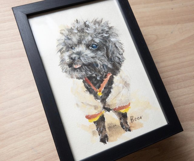 油絵　ゆ(o^^o)★確認　ベストフレンド犬 油絵 ゆ(o^^o)☆様専用確認 ベストフレンド犬オンライン ア