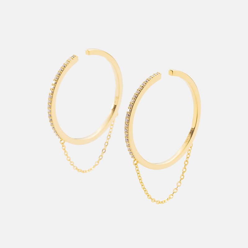 Olena ear cuffs - ต่างหู - เงินแท้ 