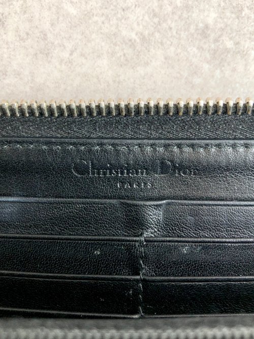 DIOR クリスチャンディオール　トロッター　長財布　パテントレザー　オシャレ Christian Dior ディオール 財布 レディース ブランド