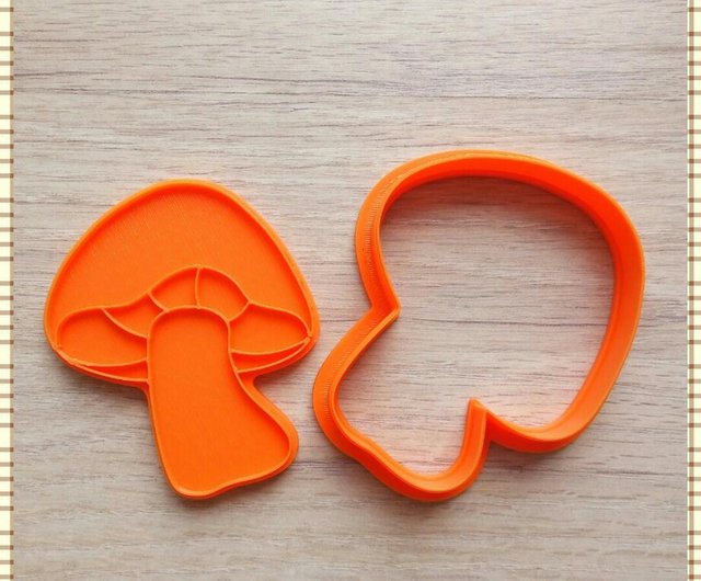 Mushrooms Cookie Cutter + Stamp