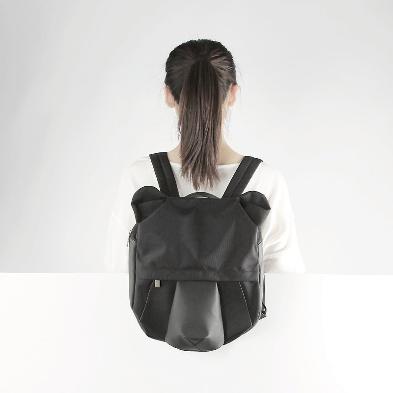 Black bear backpack - Backpacks - Other Man-Made Fibers Black