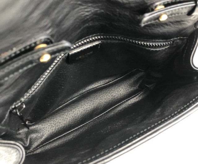 【極美品】セリーヌ　ショルダーバッグ　C金具　チェーン　キルティング　ラムレザー 極美品】セリーヌ ショルダーバッグ C金具 チェーン キルティング