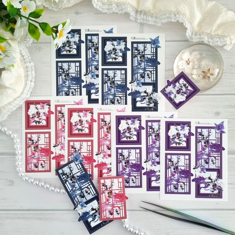 Oriental label paper sticker_June_1 - 貼紙 - 紙 