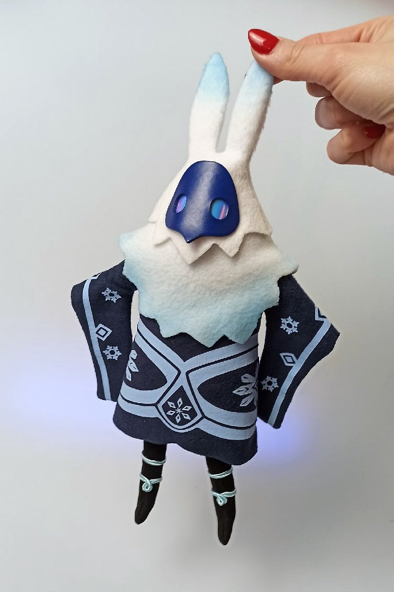 Plush toy Cryo Mage of Abyss - Stuffed Dolls & Figurines - Polyester Blue