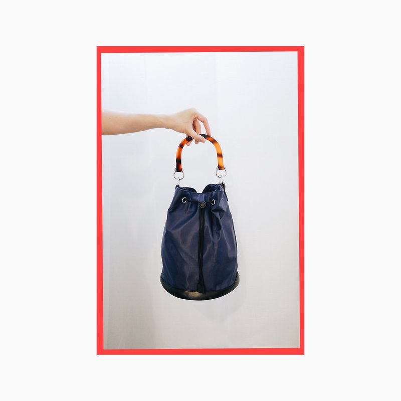 #限定 手提/肩背-水桶包-藍色 - 手袋/手提袋 - 防水材質 藍色