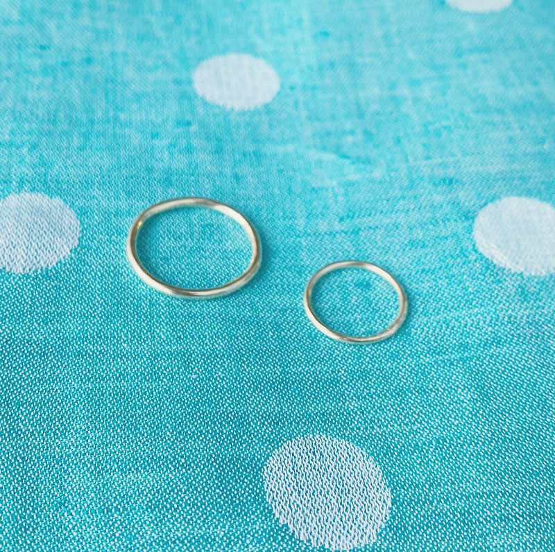 Simple gold pairing k10 Any size you like - General Rings - Other Metals Gold