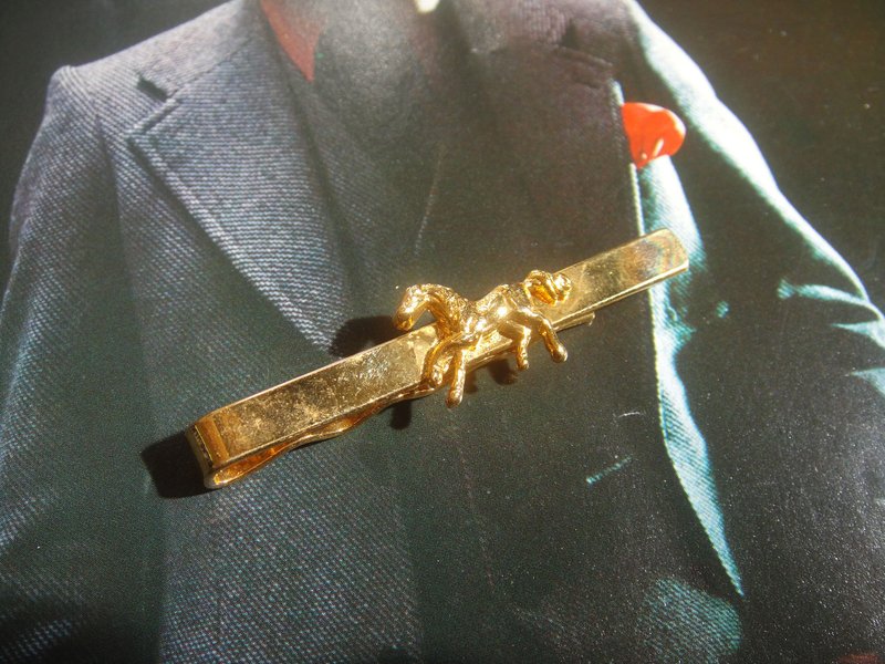 Glorious Era OLD ERA_Early second-hand alloy tie clip - Ties & Tie Clips - Other Materials 