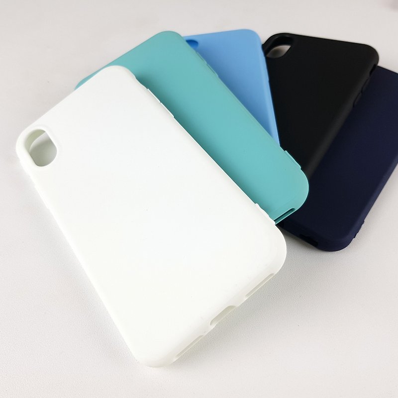 Phone case upgrade all-inclusive color soft case - Phone Cases - Glass Multicolor