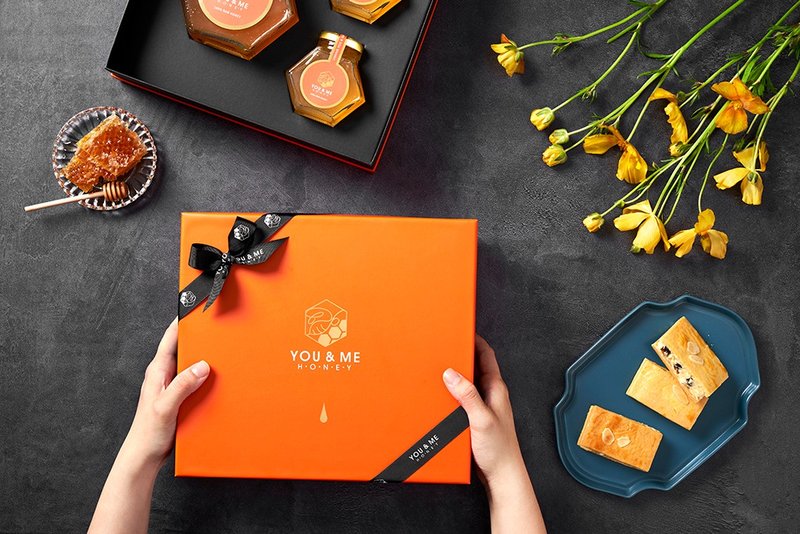 YOU&ME HONEY｜旧正月ギフト｜四季詠嘆調｜春柑橘蜜＆秋百花蜜 - はちみつ・黒糖 - 食材 オレンジ