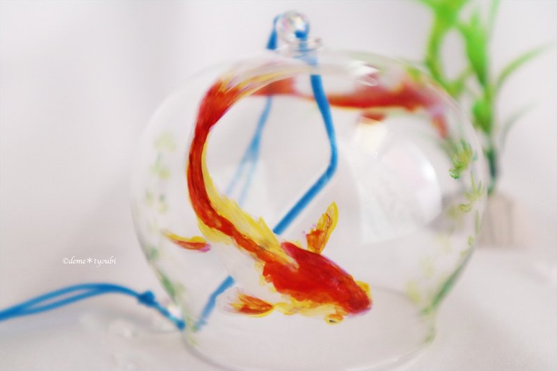 風鈴-彗星- - 擺飾/家飾品 - 玻璃 紅色