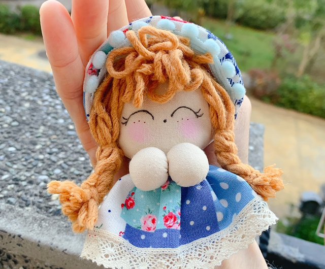 ドールチャーム　バックチャーム　ハンドメイド　人形 ハンドメイド ドールチャーム バッグチャーム お人形 ハンドメイド
