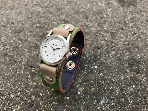 kouzandmokobo STITCH 毎日つけていたくなる時計 ステッチラン腕時計 ユニセックスOK SRW-GNH-RS