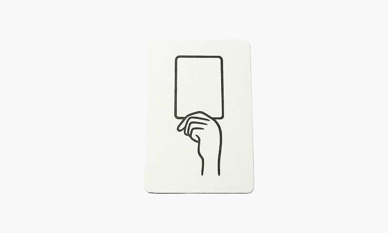 NORITAKE - WHITE CARD Postcard - 卡片/明信片 - 紙 白色
