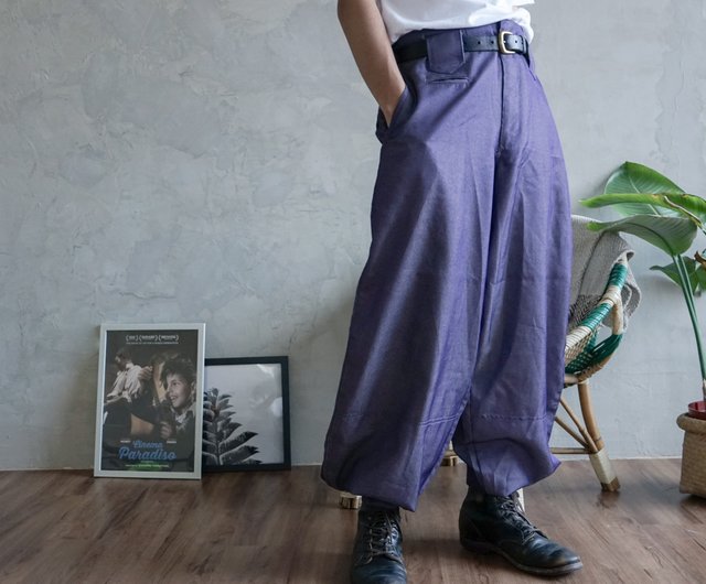 Vintage kite suit kite pants satin reflective Tobi vintage new purple M -  Shop True Love Men's Pants - Pinkoi