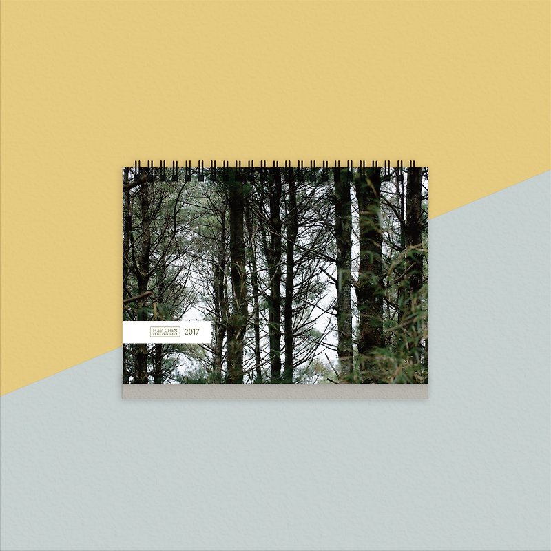 2017 photography desk calendar (to write) - ปฏิทิน - กระดาษ หลากหลายสี