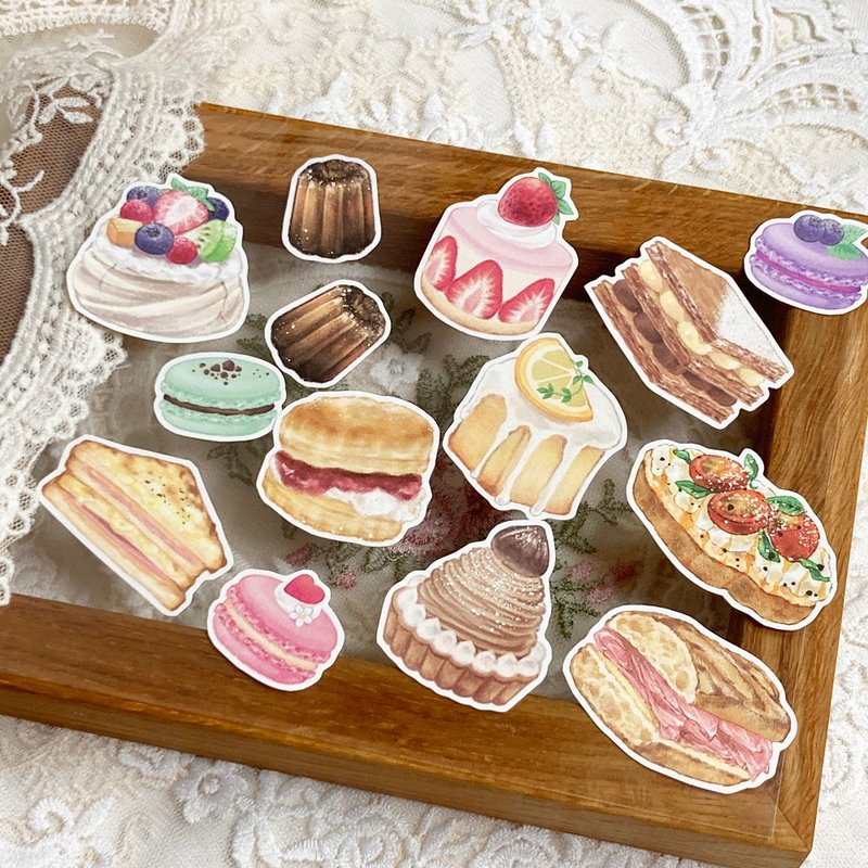 Bakery sticker - สติกเกอร์ - กระดาษ 