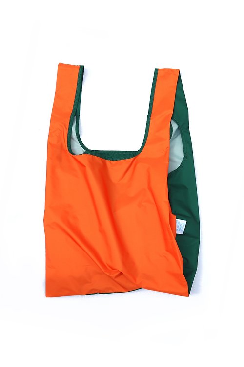 Kind Bag 台灣 英國Kind Bag-環保收納購物袋-中-橙綠