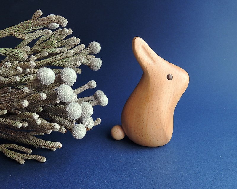 Rabbit - Items for Display - Wood Brown