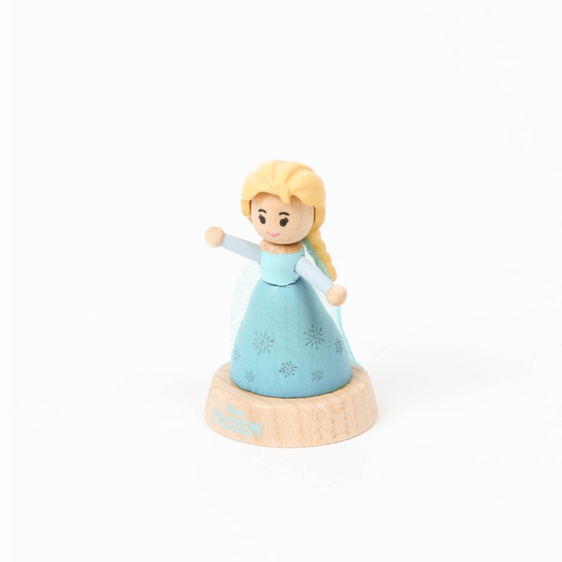 【冰雪奇緣-艾莎】DIY零件 木公仔 擺飾 迪士尼 | Wooderful life - 擺飾/家飾品 - 木頭 多色