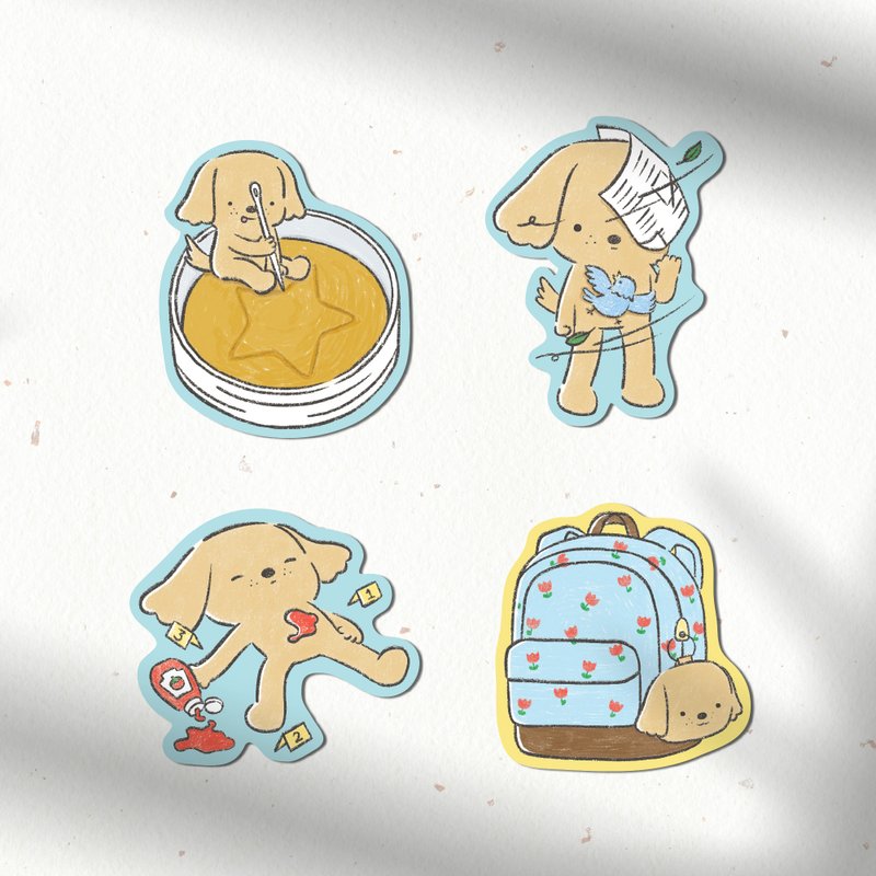 Holographic Waterproof Die Cut Sticker - SET B - Stickers - Waterproof Material 