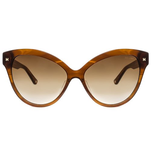 HEX Eyewear 墨鏡 | 太陽眼鏡 | 透褐色貓眼大框 | 台灣製 | 膠框眼鏡