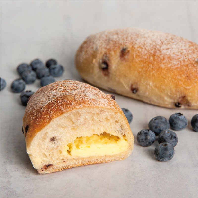 【歐客佬】藍莓乳酪 嚴選世界級優質食材 - 麵包/吐司 - 新鮮食材 咖啡色